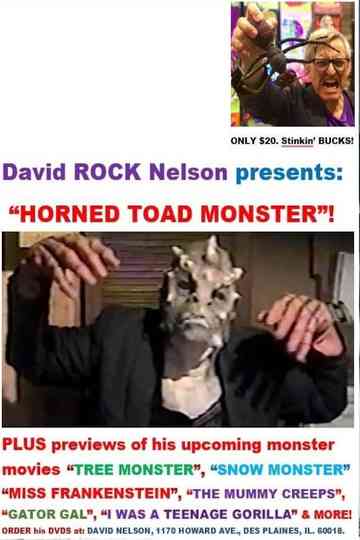 Horny Toad Monster Poster