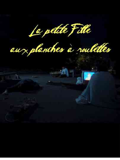 LA PETITE FILLE AUX PLANCHES À ROULETTES Poster