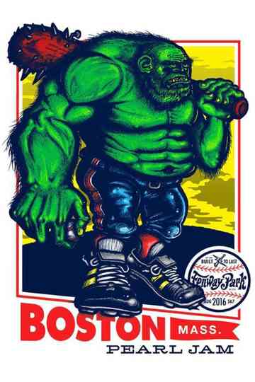 Pearl Jam: Fenway Park 2016 - Night 2 Poster