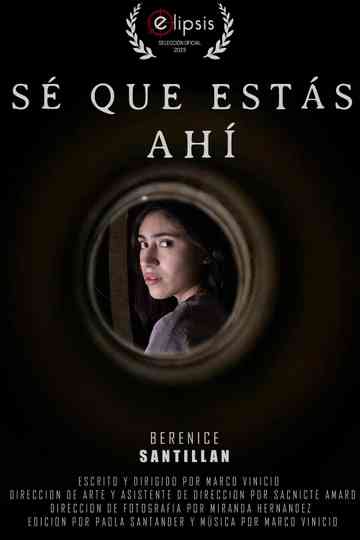 Sé que estas ahí Poster