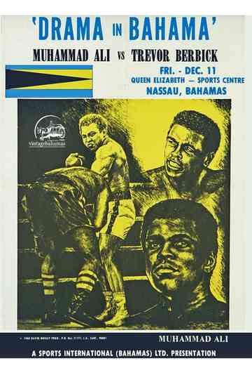Muhammad Ali vs. Trevor Berbick Poster