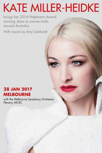Kate Miller-Heidke + MSO Poster