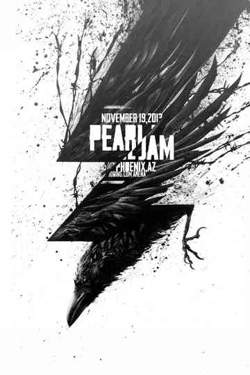 Pearl Jam: Glendale 2013 Poster