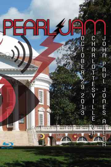Pearl Jam: Charlottesville 2013 Poster