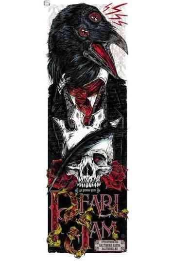 Pearl Jam: Baltimore 2013 Poster