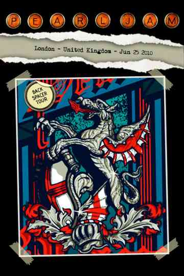 Pearl Jam: Hard Rock Calling, London 2010 Poster