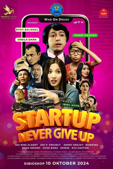 Startup Never Give Up Poster