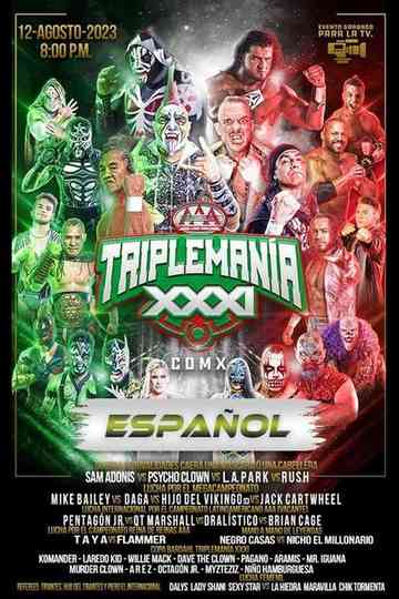 AAA Triplemania XXXI: Mexico City Poster