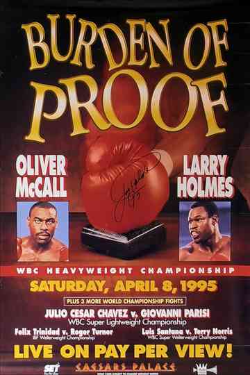 Oliver McCall vs. Larry Holmes Poster