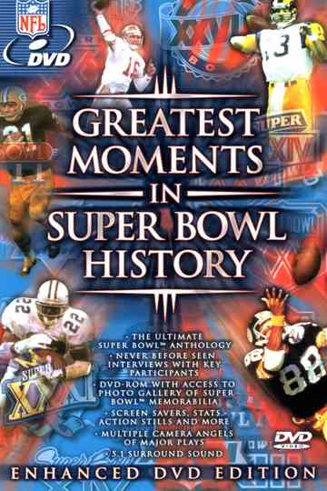 Greatest Moments in Super Bowl History Poster