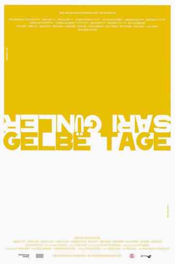 Gelbe Tage Poster