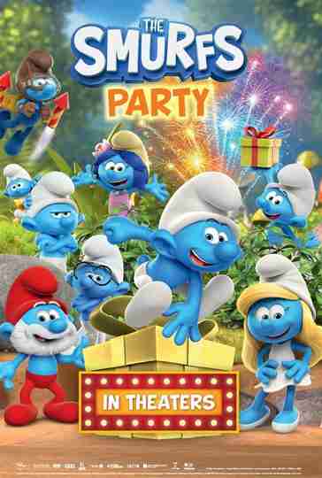 The Smurfs Party Poster