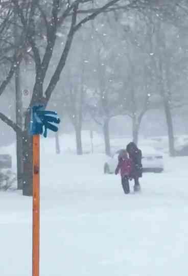 Tormenta de nieve Poster