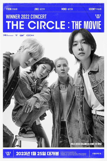 WINNER 2022 Concert The Circle : The Movie Poster