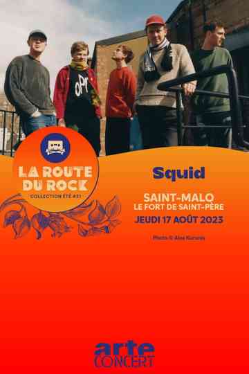 Squid - La Route du Rock 2023 Poster