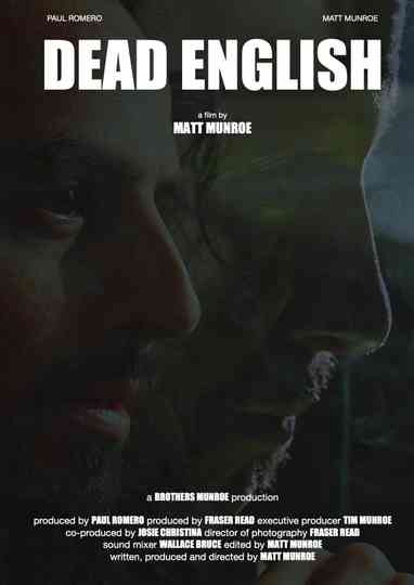 Dead English Poster