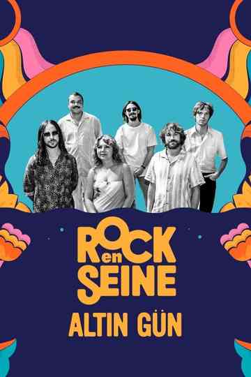 Altın Gün - Rock en Seine 2023 Poster