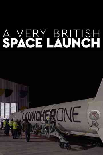 A Very British Space Launch Poster