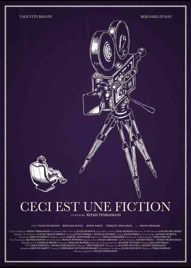 CECI EST UNE FICTION Poster