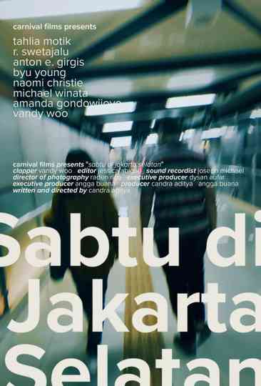 Sabtu di Jakarta Selatan Poster