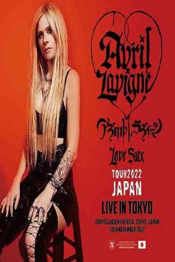 Avril Lavigne: Love Sux Tour - Japan Poster