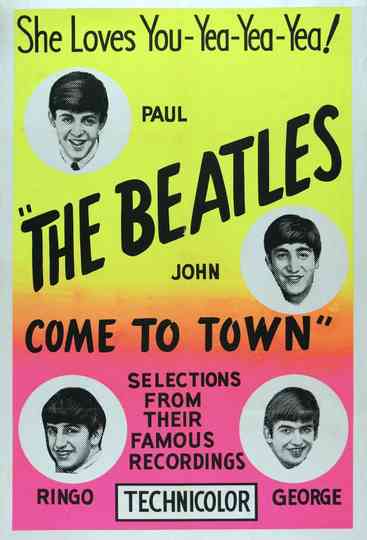 The Beatles Come to Town Poster