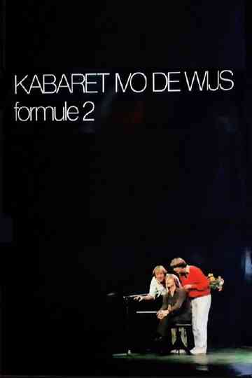 Kabaret Ivo de Wijs: Formule 2 Poster
