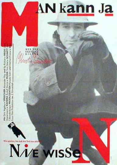Mann kann ja nie wissen Poster