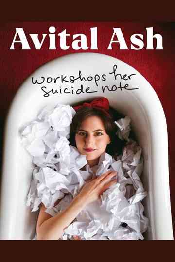 Avital Ash Workshops Her Suicide Note Poster