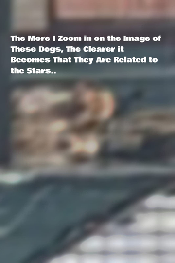 The More I Zoom in on the Image of These Dogs, The Clearer it Becomes That They Are Related to the Stars. Poster