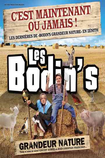 Les Bodin's - Grandeur Nature - La Dernière Des Zéniths Poster