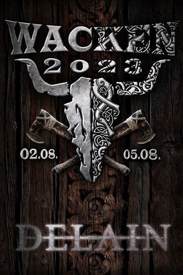 Delain - Wacken Open Air Poster