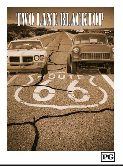 Two Lane Blacktop Poster