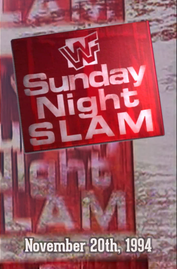 WWF Sunday Night Slam  November 20th 1994