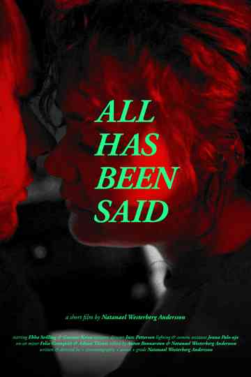 All has been said