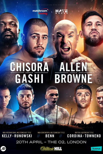 Derek Chisora vs Senad Gashi Poster