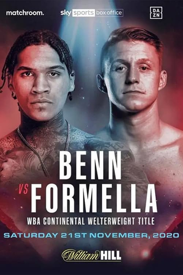 Conor Benn vs Sebastian Formella Poster