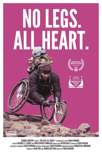 No Legs All Heart Poster