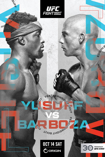 UFC Fight Night 230 Yusuff vs Barboza Poster