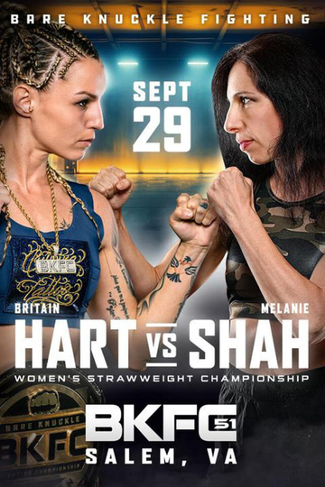 BKFC 51 Hart vs Shah Poster