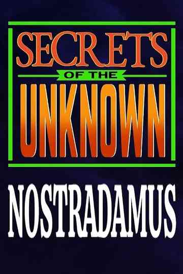 Secrets of the Unknown Nostradamus Poster