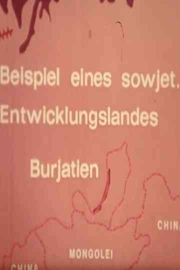 Burjatien - Beispiel eines sowjetischen Entwicklungslandes Poster