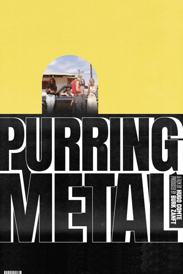 Purring Metal Poster