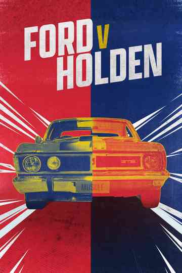 Ford v Holden Poster