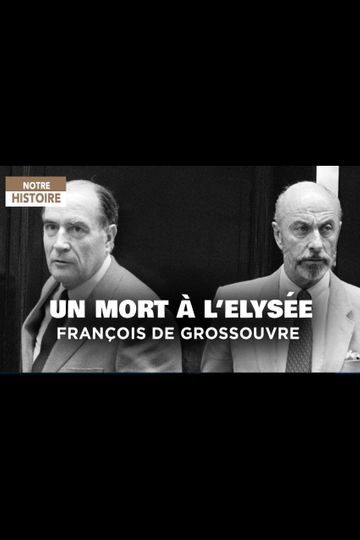 Un mort à LElysée François de Grossouvre