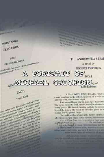 A Portrait of Michael Crichton Poster