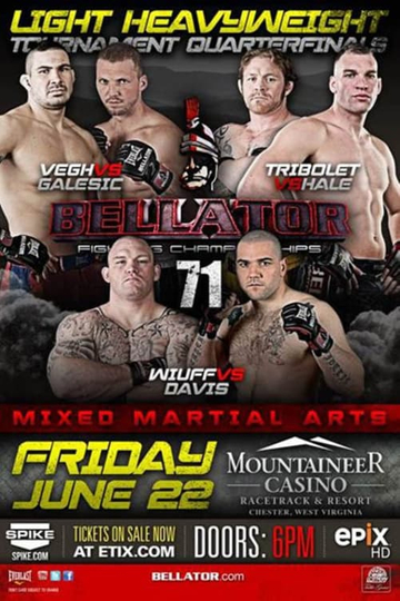 Bellator 71 Poster