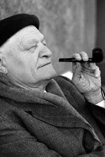 Paulo Emílio encontra Giuseppe Ungaretti no Instituto de Estudos Brasileiros 1966