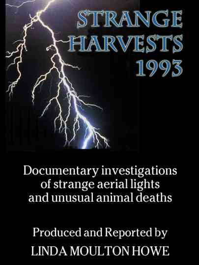 Strange Harvests 1993 Poster