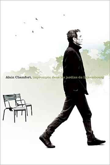 Alain Chamfort Impromptu dans les jardins du Luxembourg Poster